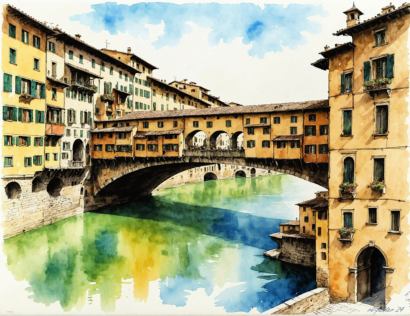 FLORENCE - Ponte Vecchio - FLORENZ