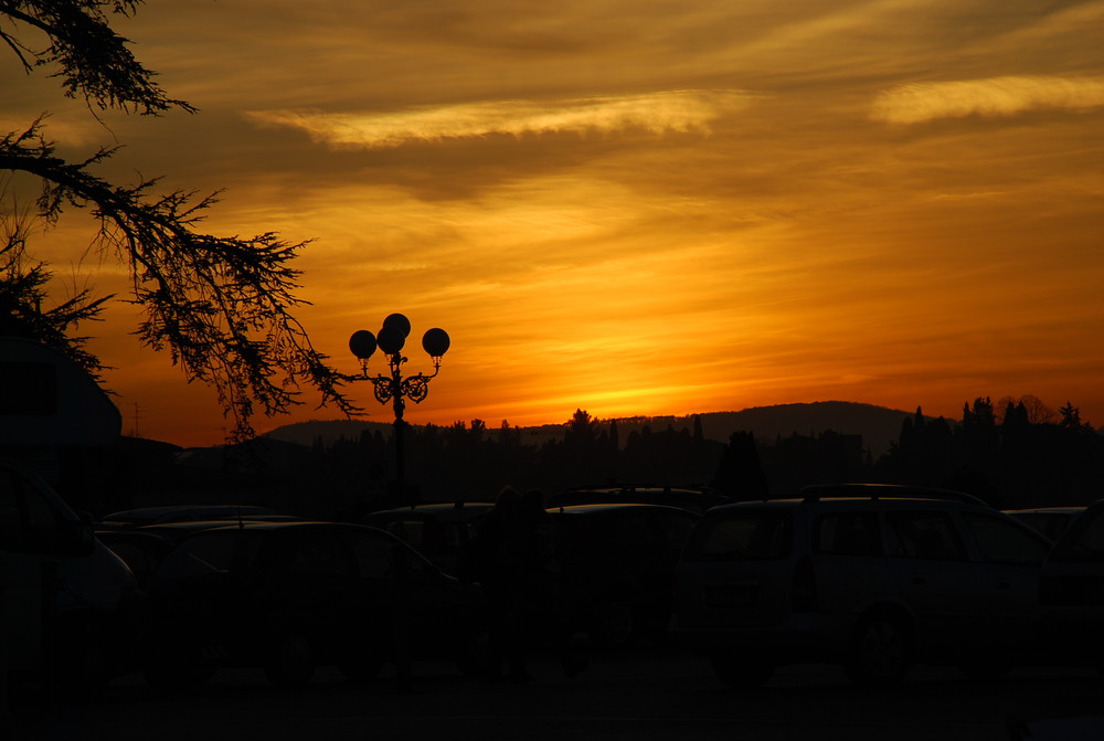 Florence's sunset