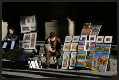 Florenz 2009 - Nr.1 - Vor den Uffizien