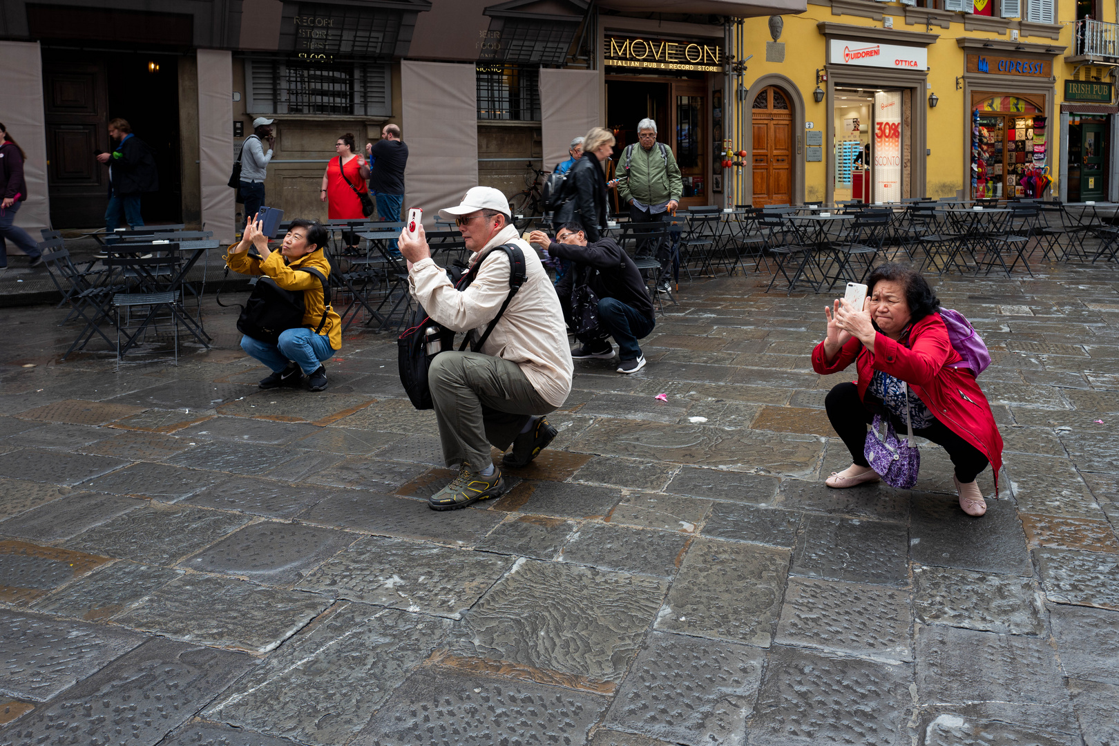 Florenz 2019. Smartphone-Touristen 3