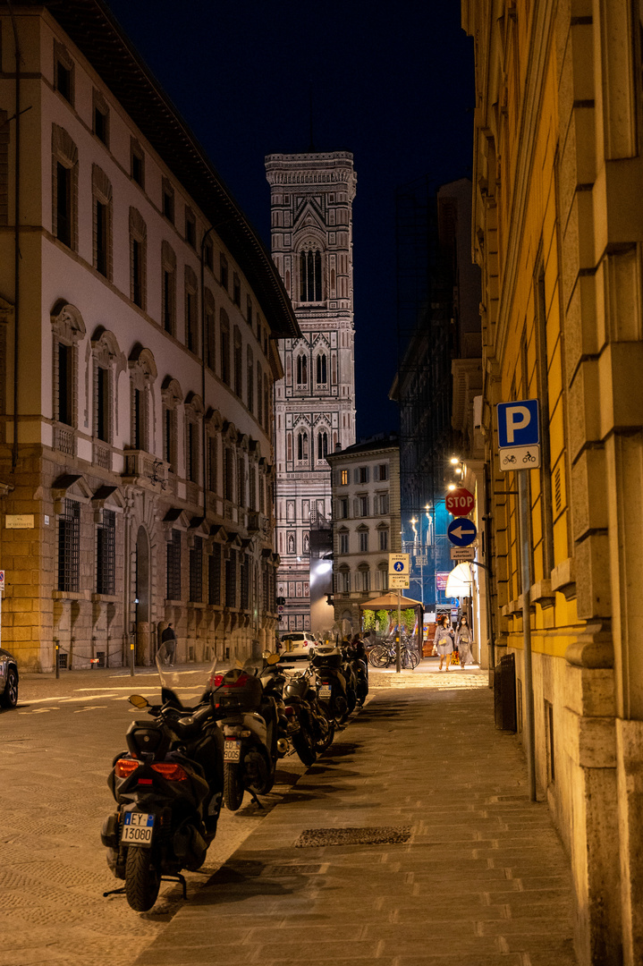 Florenz - Abend Campanile