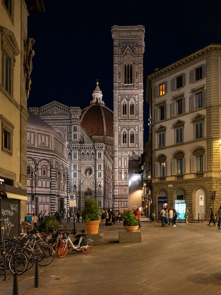 Florenz - Abend Dom und Campanile