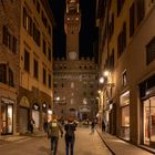 Florenz - Abend Palazzo Veccio