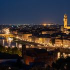 Florenz - Abend von der Piazzale Michelangelo