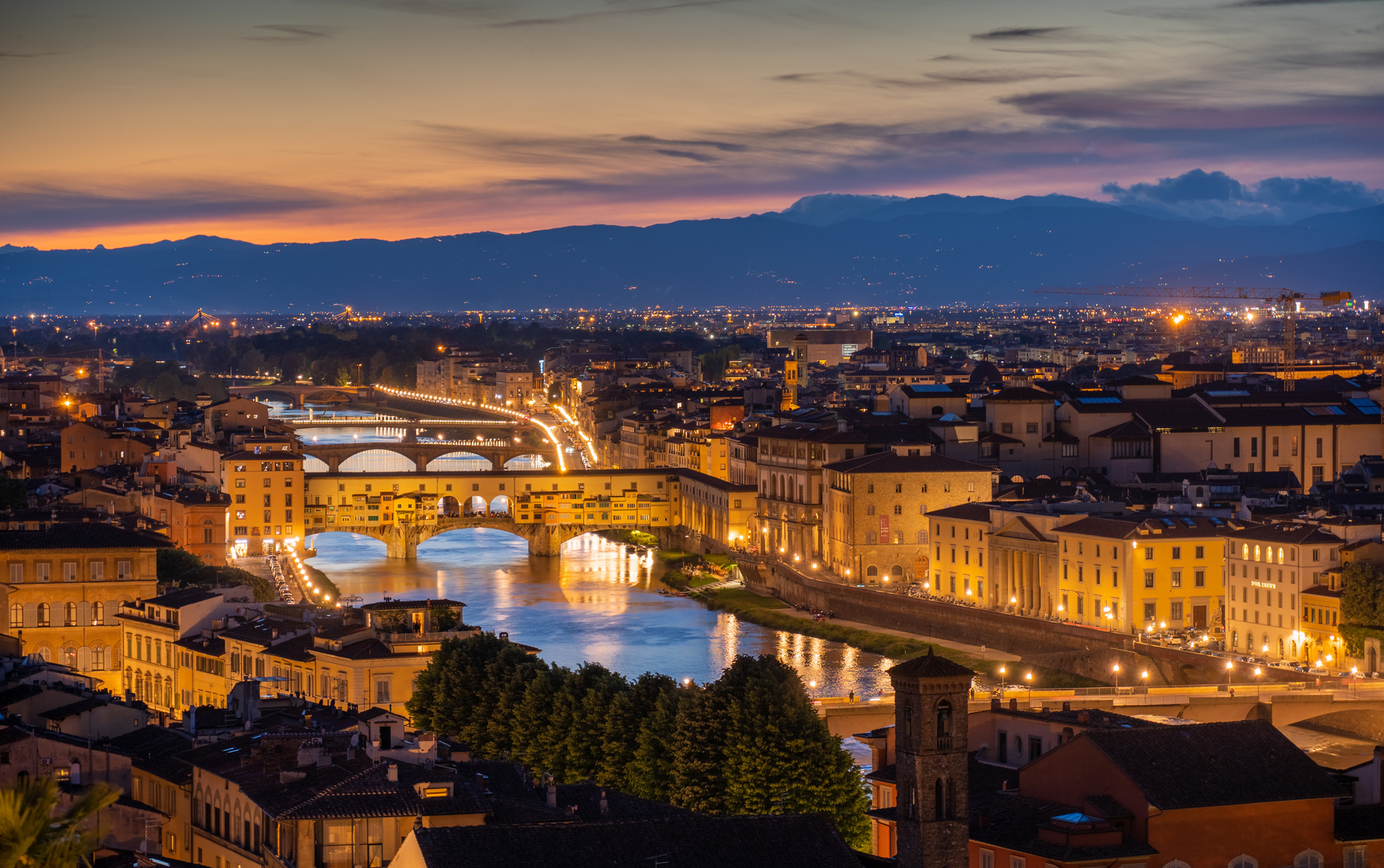 Florenz Abendstimmung 