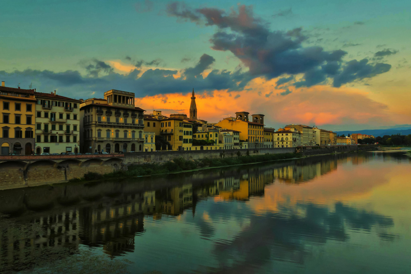 Florenz am Abend