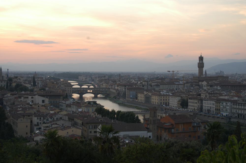 Florenz am Abend by Fred Karaus 