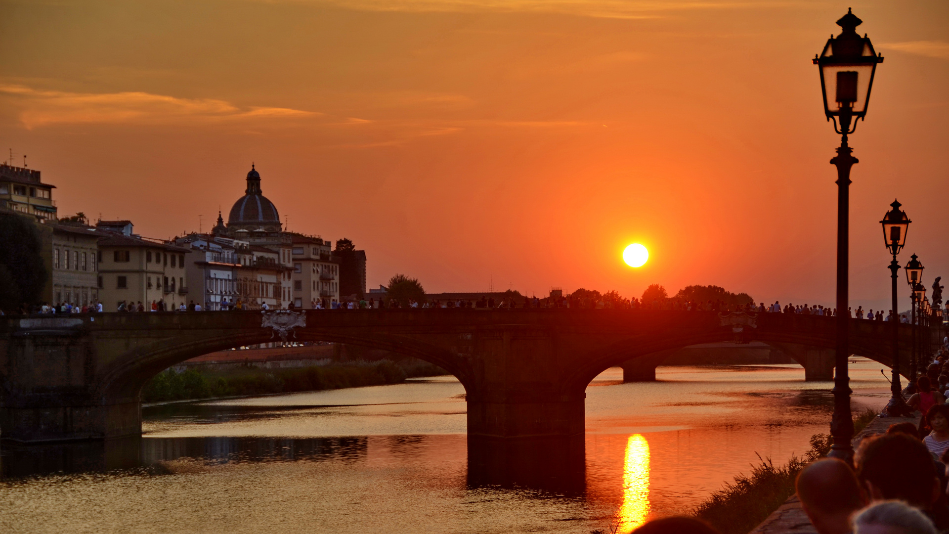 Florenz am Abend