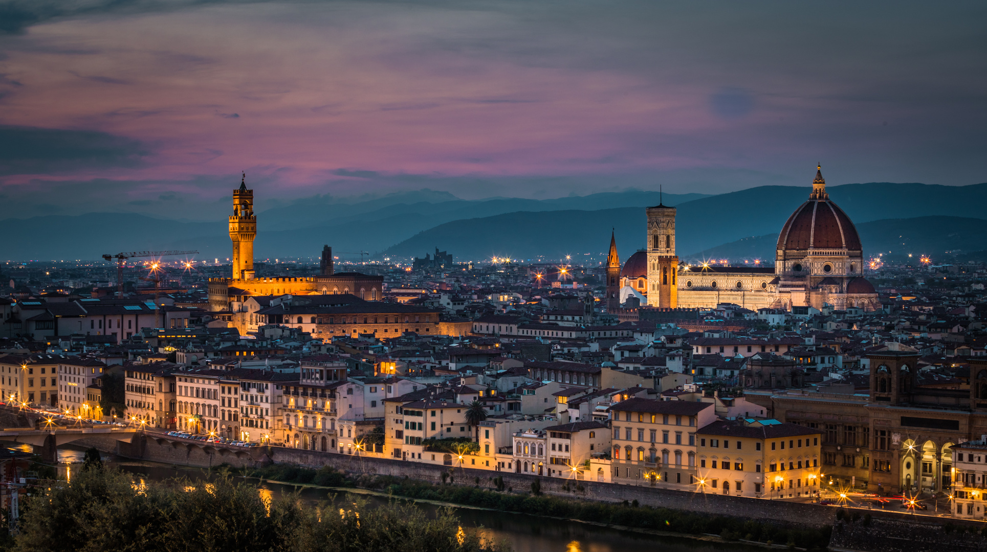 Florenz am Abend