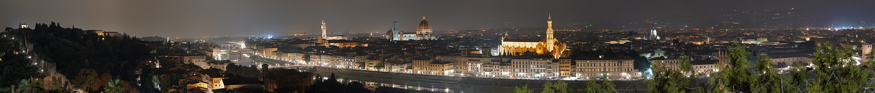 Florenz am Nacht