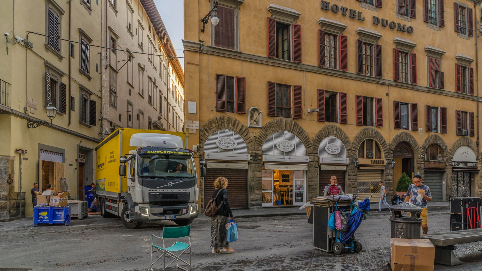 Florenz an einem Montagmorgen