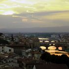 Florenz auf dem Weg in die Nacht