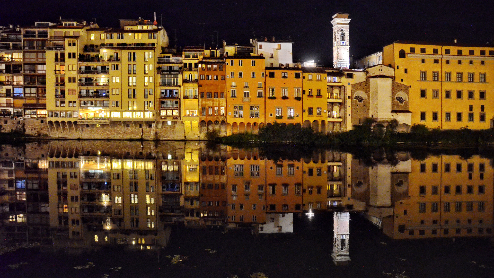 Florenz bei Nacht