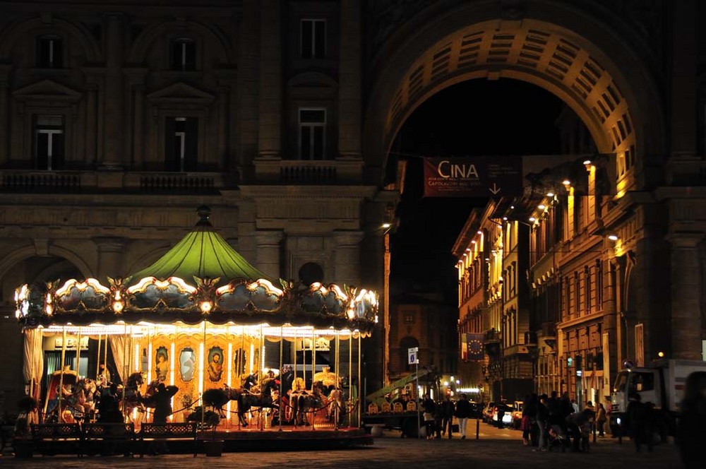 Florenz bei Nacht