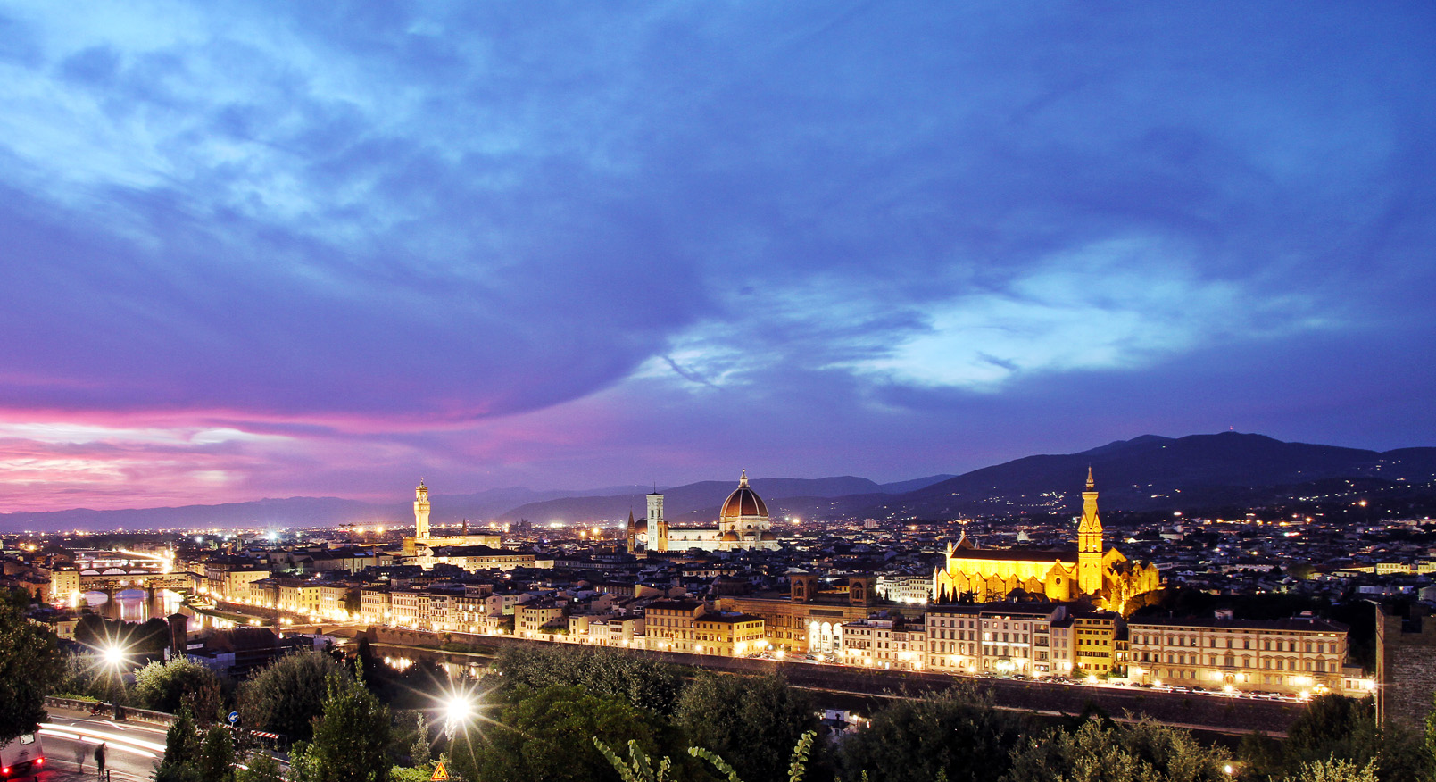 Florenz bei Nacht "bella Firenze"