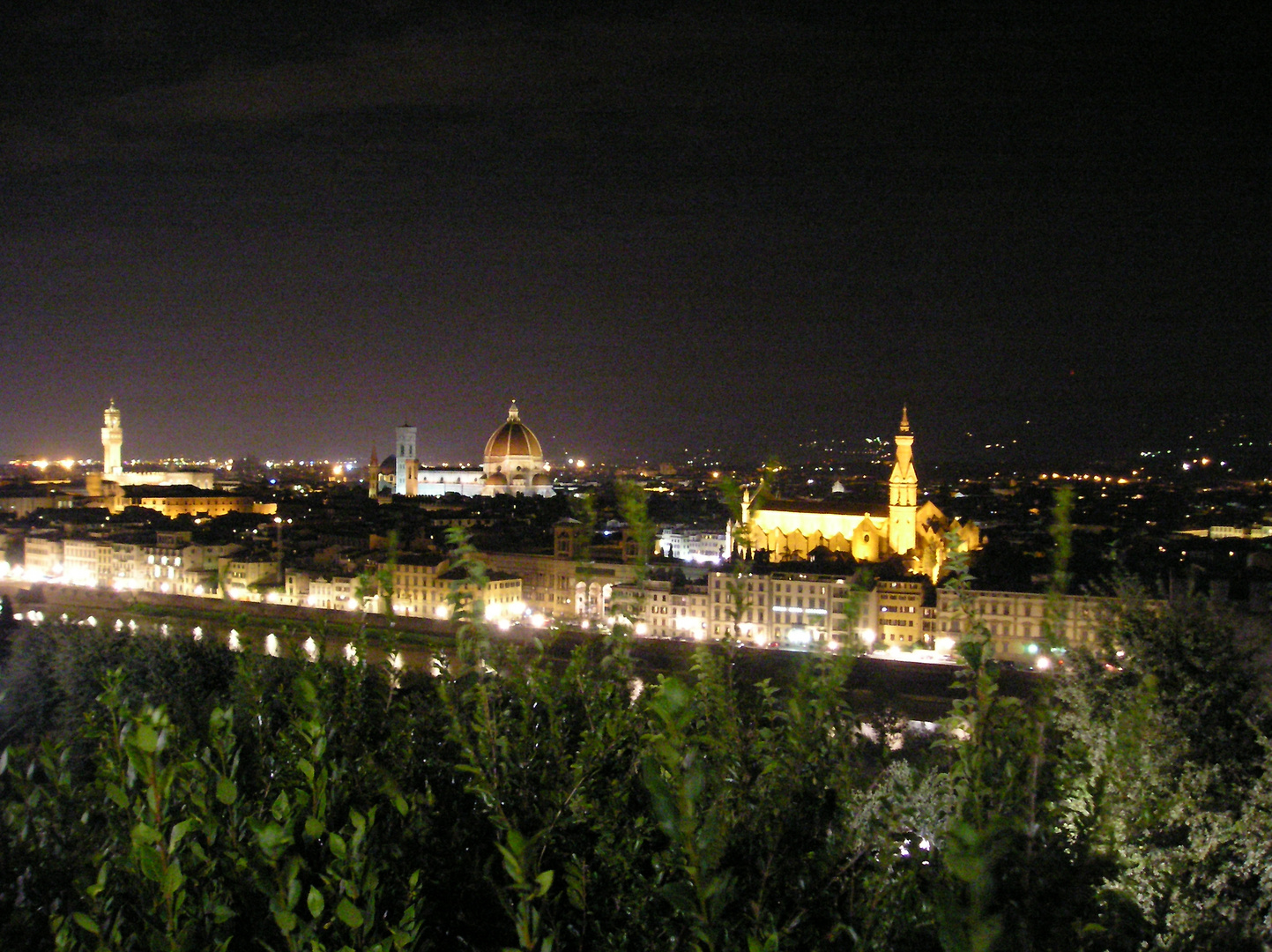 Florenz bei Nacht