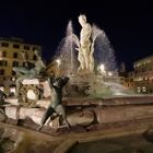 Florenz bei Nacht - Neptunbrunnen (01)