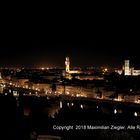 Florenz bei Nacht Panorama