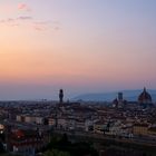 Florenz bei Sonnenuntergang