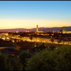 Florenz, blaue Stunde, 08.08.2010, 16 Bilder fusioniert.