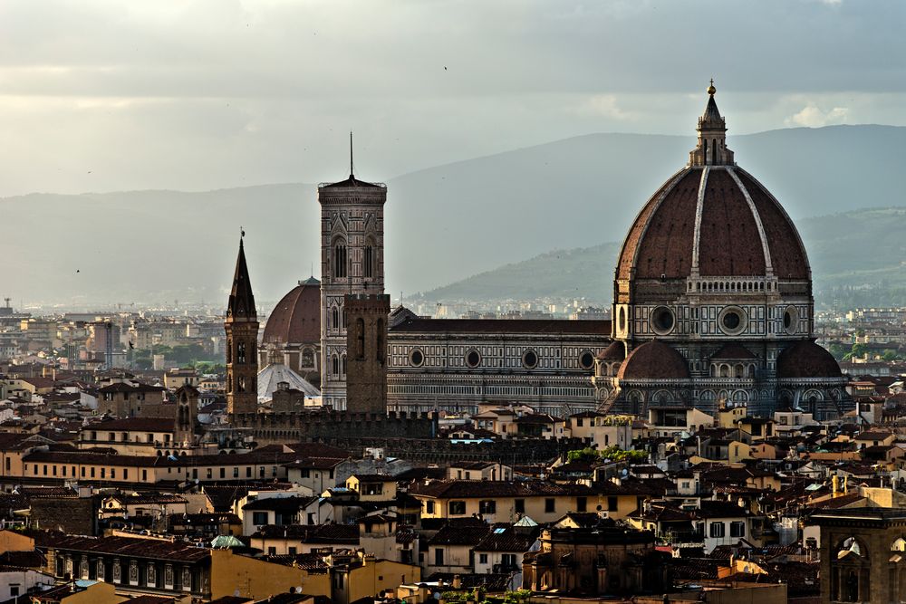 Florenz - Blick auf den Dom, Santa Maria del Fiore