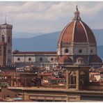 Florenz - Blick auf die Kuppel des Doms