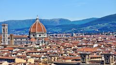 Florenz - Blick vom Piazzale Michelangelo