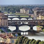 Florenz - Blick vom Piazzale Michelangelo - Ponte Vecchio