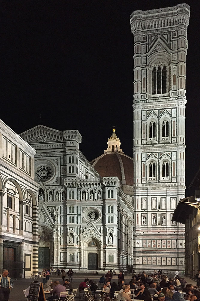 Florenz Dom bei Nacht