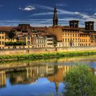 Florenz - Fluss Arno HDR