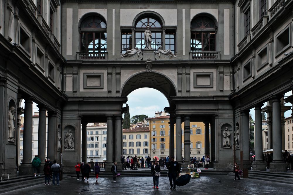 Florenz im Regen