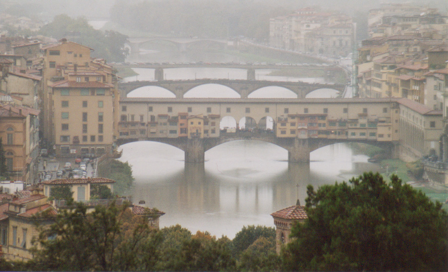 Florenz im Regen