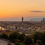 Florenz im Sonnenuntergang