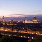 Florenz in der Abenddämmerung