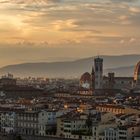 Florenz in der Abendstimmumg