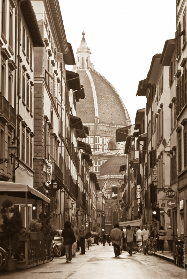 Florenz in Sepia