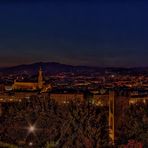 Florenz Nachtpanorama