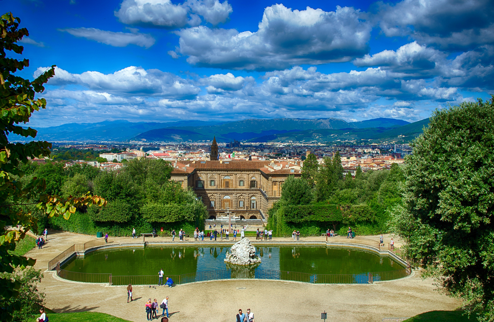 Florenz | Palazzo Pitti im Giardino die Boboli