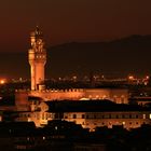 Florenz, Palazzo Vecchio bei Nacht