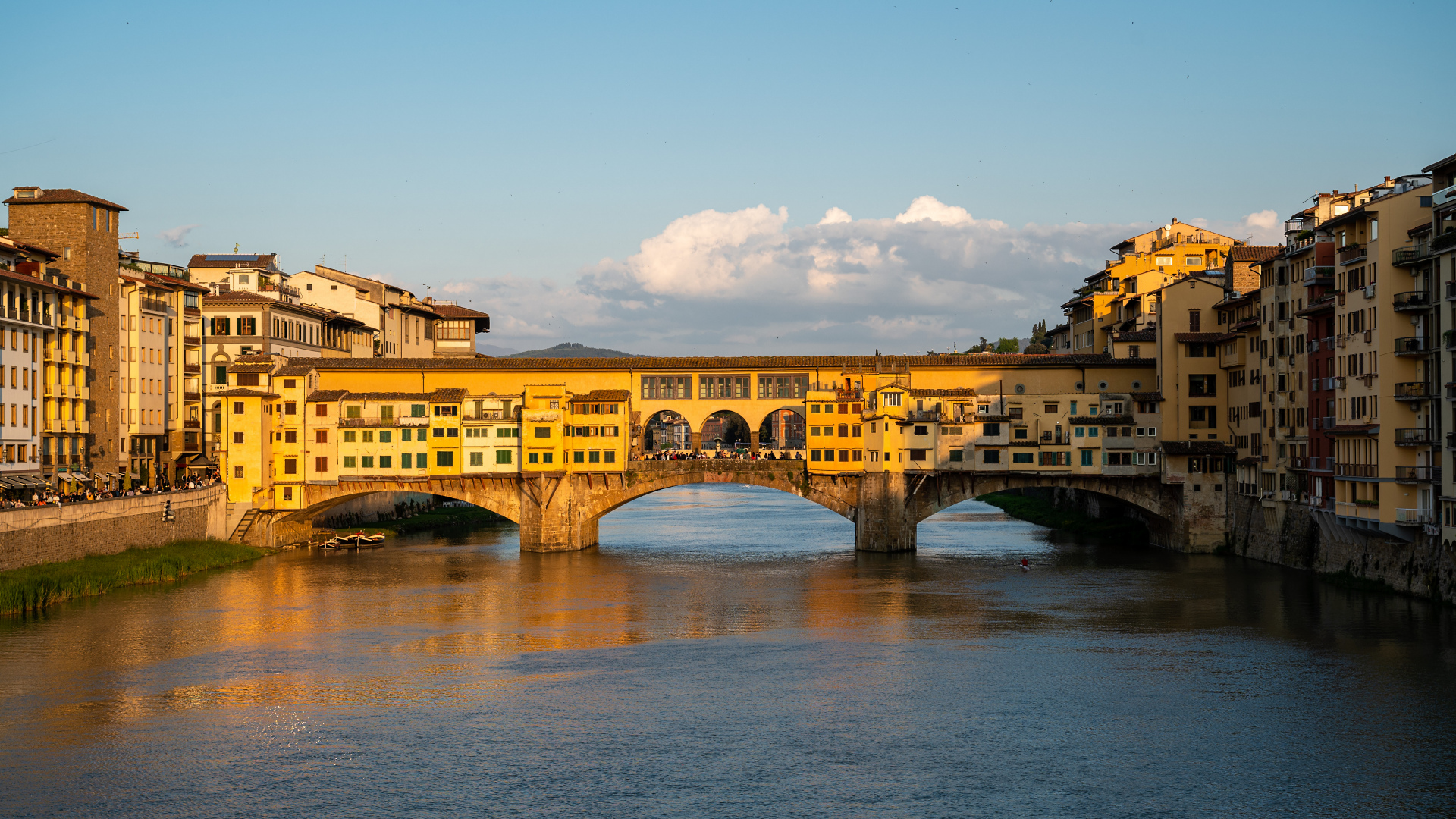 Florenz - Ponte Vecchio am Abend