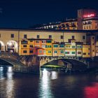 Florenz - Ponte Vecchio bei Nacht