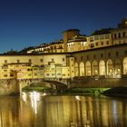 Florenz - Ponte Veccio Abenddämmerung