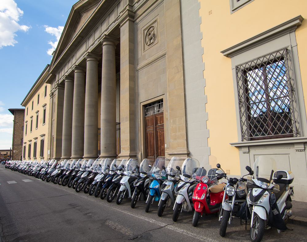 Florenz - Scooter-Parade