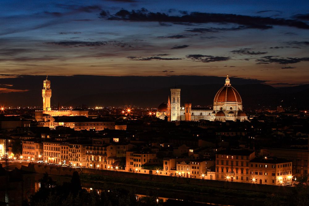 Florenz vom Piazzale Michelangelo aus