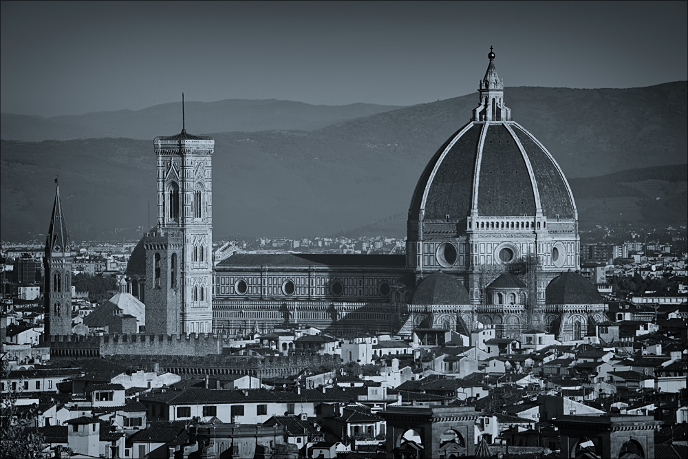 Florenz vom Piazzale Michelangelo aus