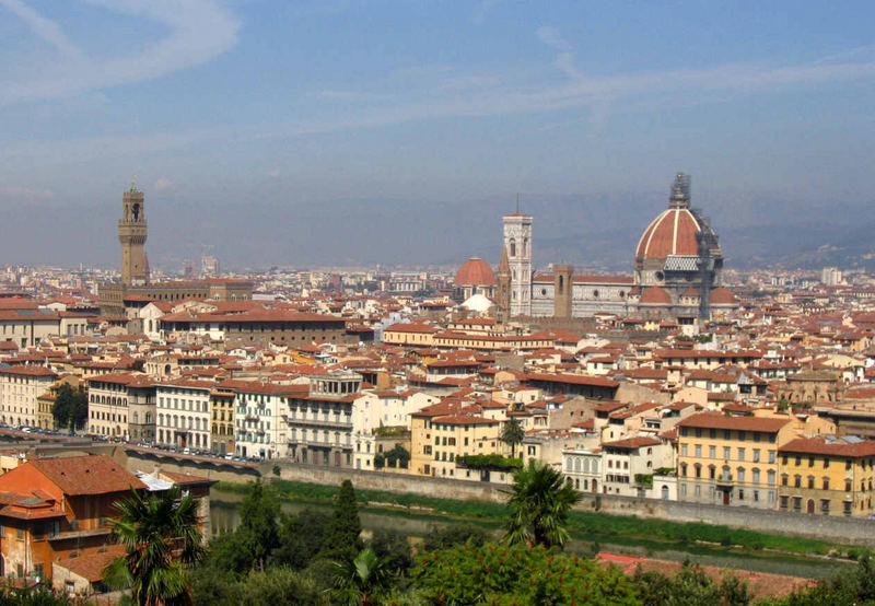 Florenz von der Piazza di Michelangelo