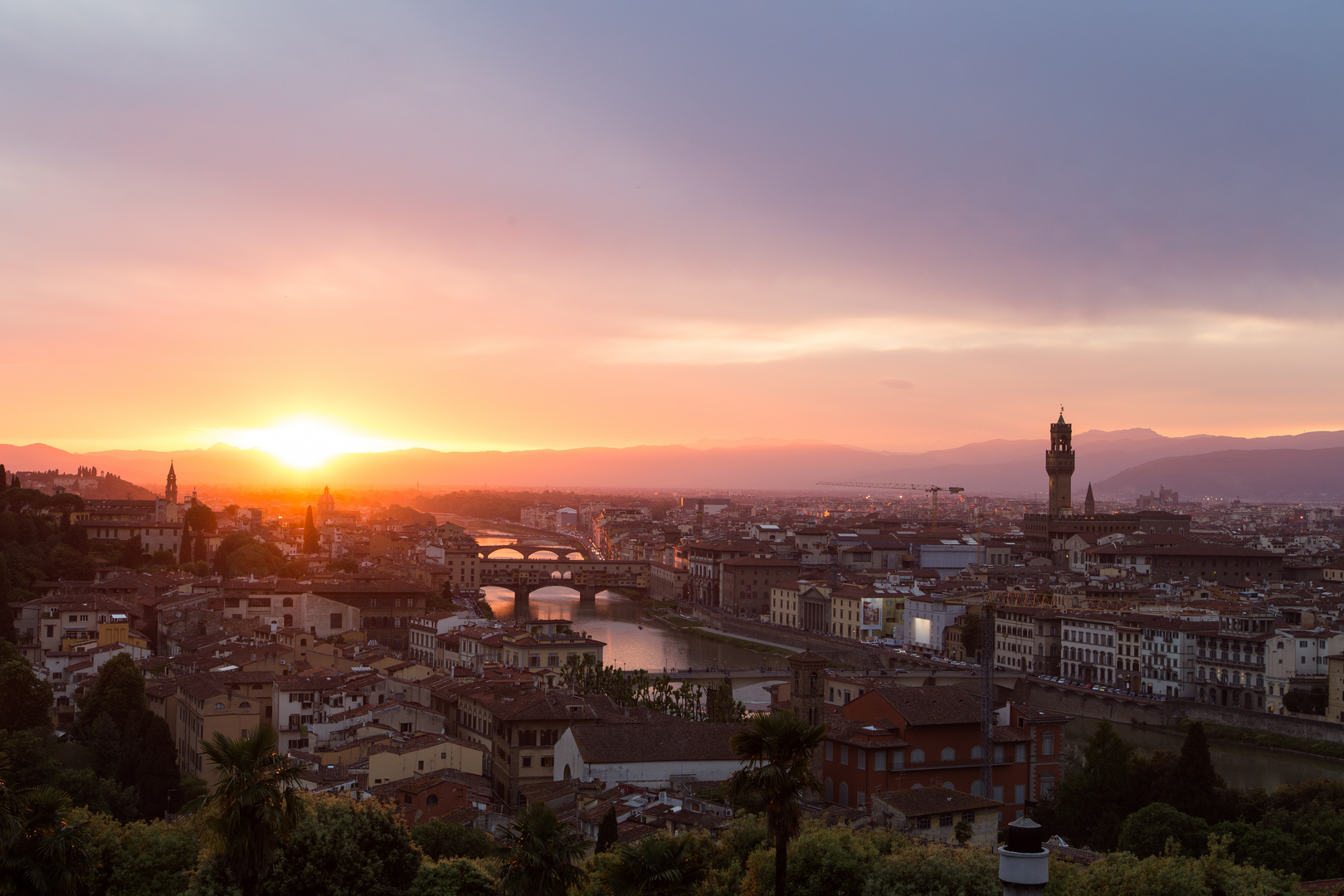 Florenz von der Piazzale Michelangelo
