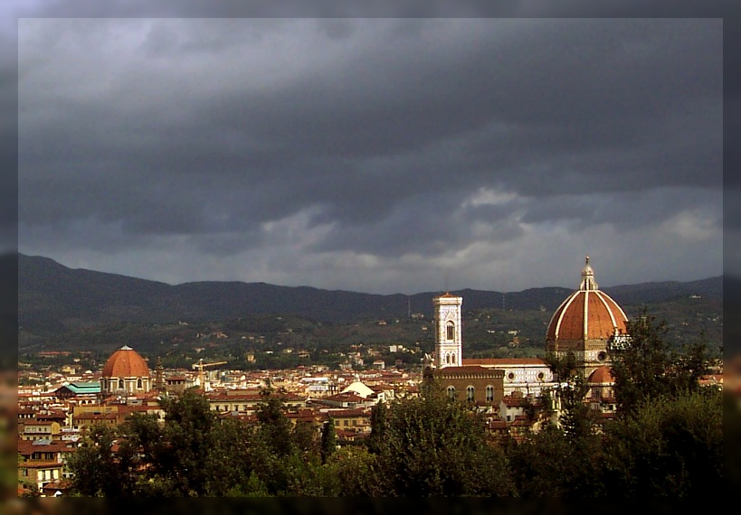 Florenz - von seiner stürmischen Seite