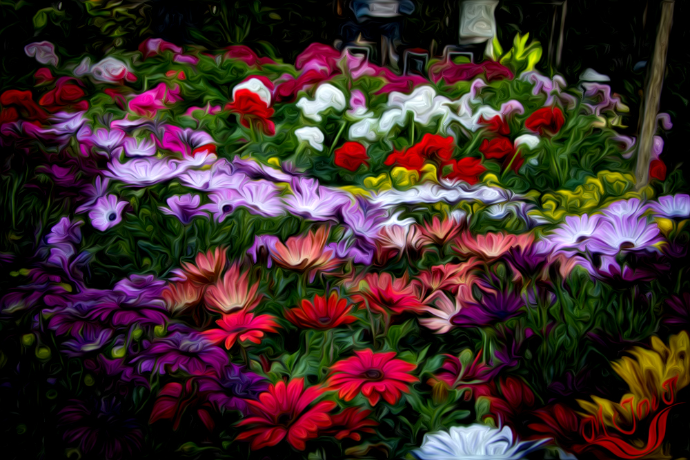 Flores en el Botanico