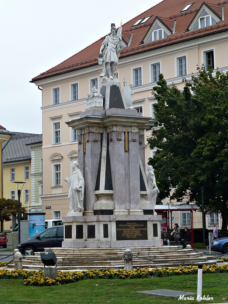 Florianidenkmal in Klagenfurt